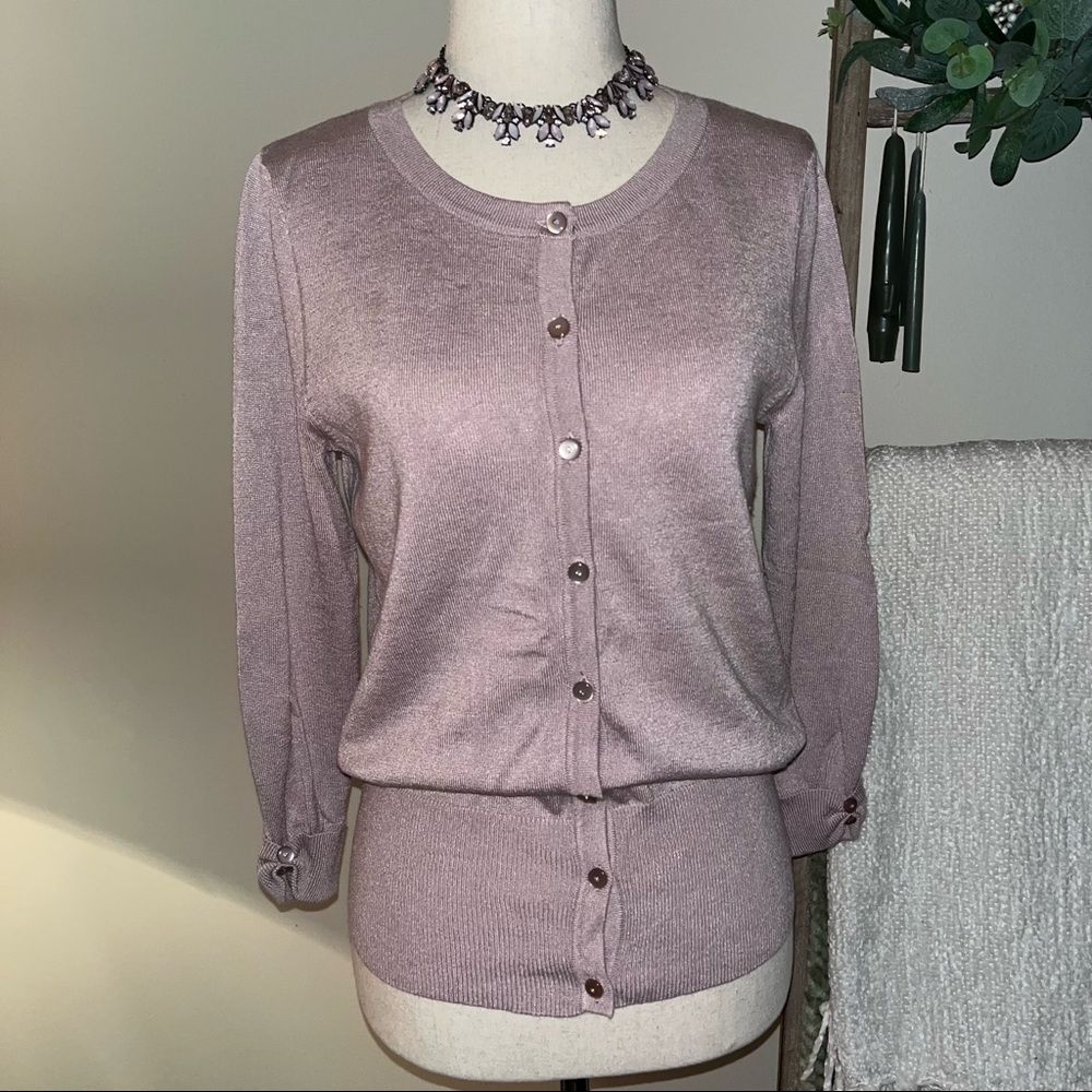 🔮 Pina Rossi Button Up Cardigan Sweater